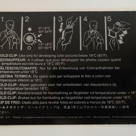 Polaroid EE66 Type 100 Vintage Camera & Generic Bag - Picture 12 of 12